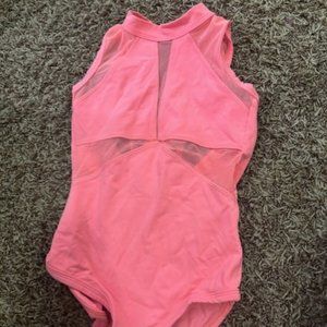 Coral Pink Five Dancewear Leo